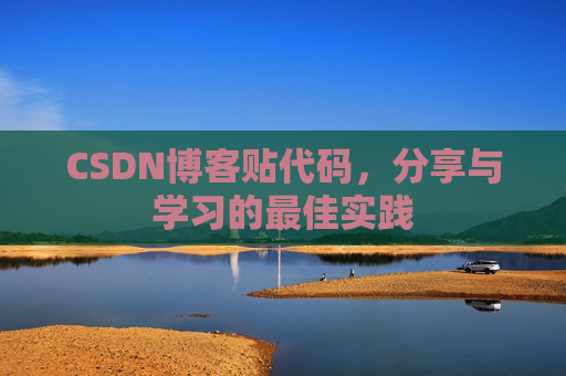 CSDN博客贴代码，分享与学习的最佳实践